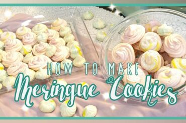 EASY ITALIAN MERINGUE COOKIES l STEP BY STEP GUIDE :)