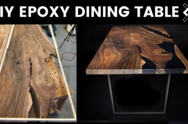 DIY Epoxy Dining Table—How to Woodworking—Part One of Two
