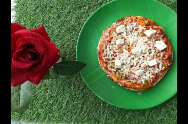 #pizza #food #pizzatime  Homemade pizza #at home # पिज़्ज़ा कैसे घर पर बनाएं