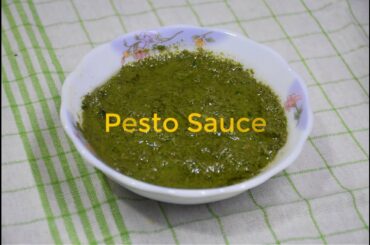 Pesto - Italian Fresh Basil Pesto Recipe by Umme Shifa Kitchen