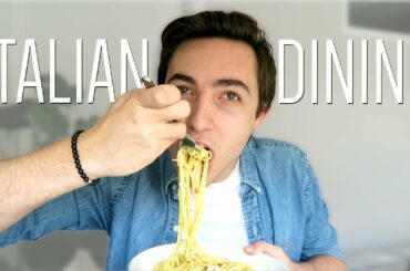 Dining in Italy | 10 SIMPLE FOOD RULES TO FOLLOW