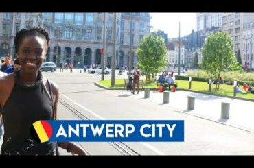 EP #75 | ANTWERP - SIGHTSEEING, AFRO HAIR SHOPS, ITALIAN FOOD & NIGHT OUT - TRAVEL JOURNEY VLOG!