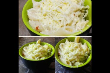 White Sauce Pasta | Italian Cuisine | Homemade