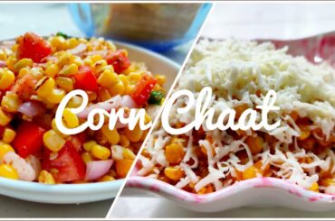 Corn Chaat Recipe | Simple Indian & Italian Corn Chaat