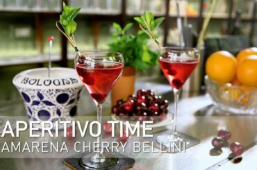 Aperitivo Time - Amarena Cherry Bellini