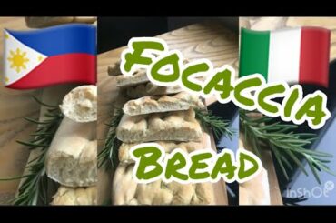 ITALIAN FOCACCIA  RECIPE      Rosemary / Basil tomatoes