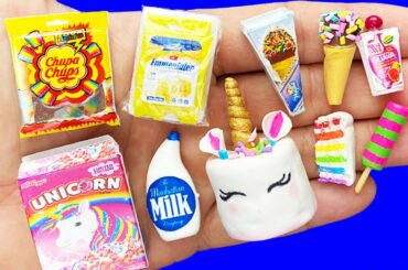 DIY Miniature Food for Cardboard House