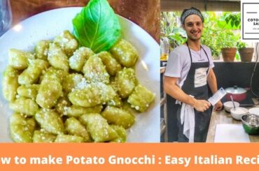 How to make potato gnocchi - simple italian recipe