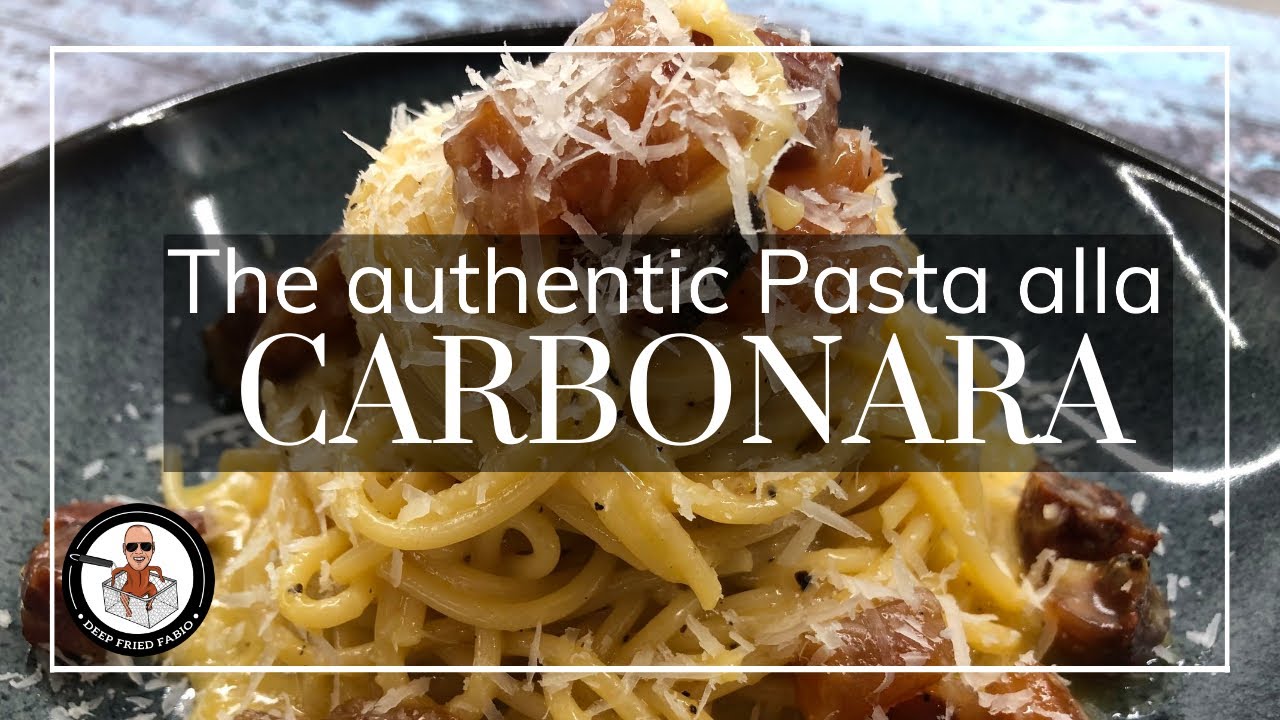 The authentic Pasta alla Carbonara | The ultimate Carbonara recipe | Italian Recipe The authentic Pasta alla Carbonara | The ultimate Carbonara recipe | Italian Recipe