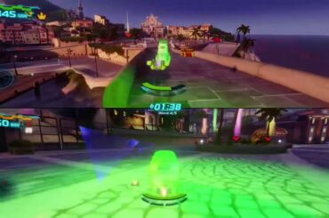 Cars 2 The Video Game | Guido and Fillmore - Italy Hunter mode on Hard mode |