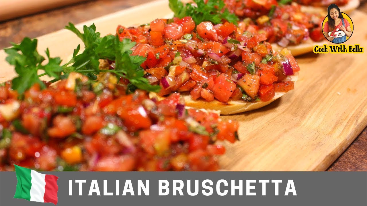 Italian Bruschetta | Quick & Easy Italian Bruschetta | Quick & Easy