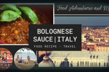 How to Make this Italian Bolognese Sauce plus Trip to Italy!! | Food Adventures and More