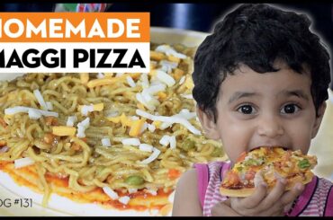 I ❤️ THIS MAGGI PIZZA, DO YOU?  |  Easy Recipe for 2 Tasty Pizzas 🍕🍕  | E-131