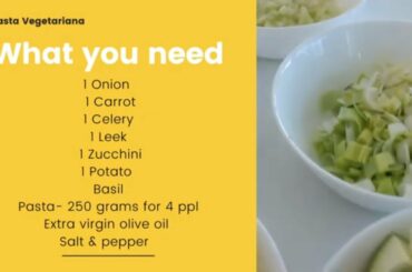 Real Italian Cooking Made Easy with Salvio | Vegetarian Pasta in 10 min!