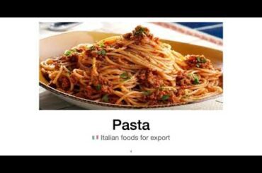 Italian Foods 1