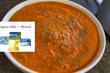 How to Make Tomato Sauce QUICK & EASY Fresh Tomato Italian style Filipino style