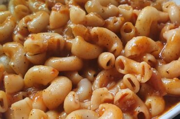 रेड सॉस मैक्रोनी पास्ता ||Without cheese Red Sauce Macaroni Pasta Recipe||#Foodie||