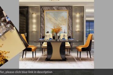 ☑luxury Style Dining Table And Chair Home Dining Table Modern Italian