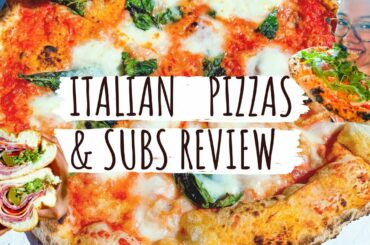 Italian Pizzas & Subs Mukbang/Food Review | Ninjagrubs Cheat Day Series