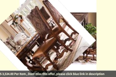 ☑Antique European Style French Italian Hand Carved Marble Dining table