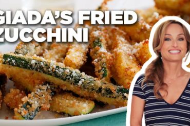 Crispy Fried Zucchini with Giada De Laurentiis | Food Network