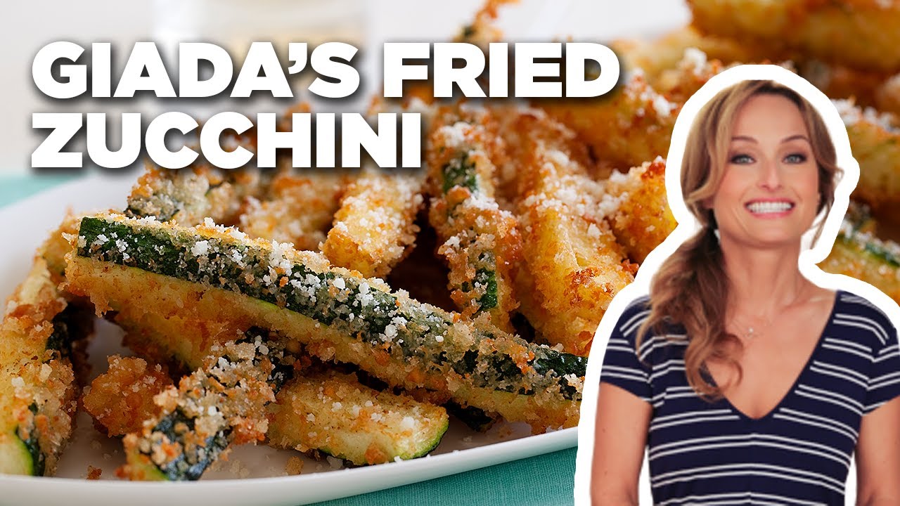 Crispy Fried Zucchini with Giada De Laurentiis | Food Network Crispy Fried Zucchini with Giada De Laurentiis | Food Network