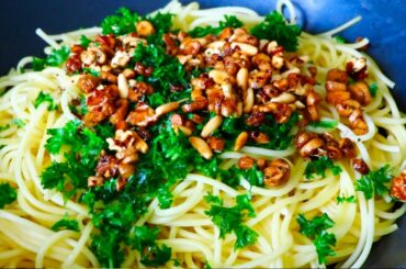 स्वादिस्ट पास्ता घर पर बनाये, Spaghetti Aglio E Olio Recipe in hindi, Garlic Spaghetti,Italian Pasta