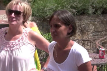 Cooking school Tuscany learn to make Pizza at Torre del Tartufo.