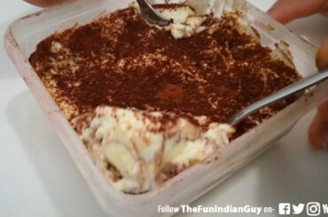 #007 TIRAMISU COOKING WAGARE! INDIAN'S VLOG ABOUT ITALIANS