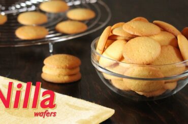 Homemade Nilla Wafers Recipe | Vanilla Wafers | How Tasty Channel