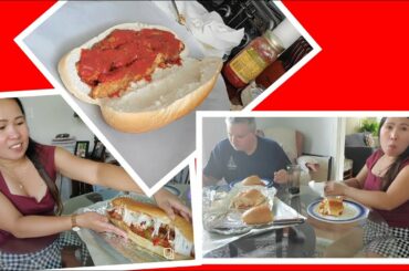 Italian Bread with Chicken Stuffing Recipe |Homeade Recipe |Jamm Couple Mukbang