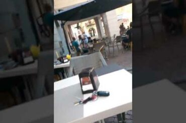 Out for a beer in my Italian local...