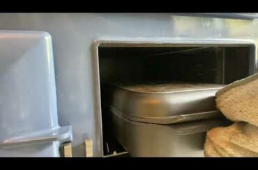 Slow cooked Italian lamb shank after 8 hours cooking