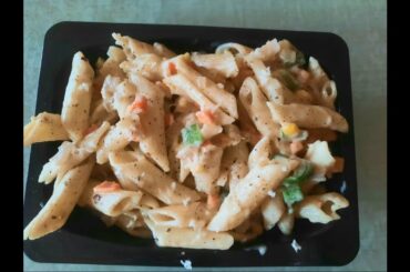White sauce pasta|creamy Italian pasta|easy and tasty recipe