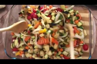 Italian food in Amharic -  አተክልት ቤኦቬን (Vegetables)