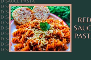 Red sauce pasta recipe | India style tomato pasta | Italian pasta | Arrabbiata sauce | Spirali pasta