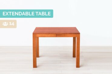 LG LESMO Extendable Modern Table: The smartest dining table (2020)