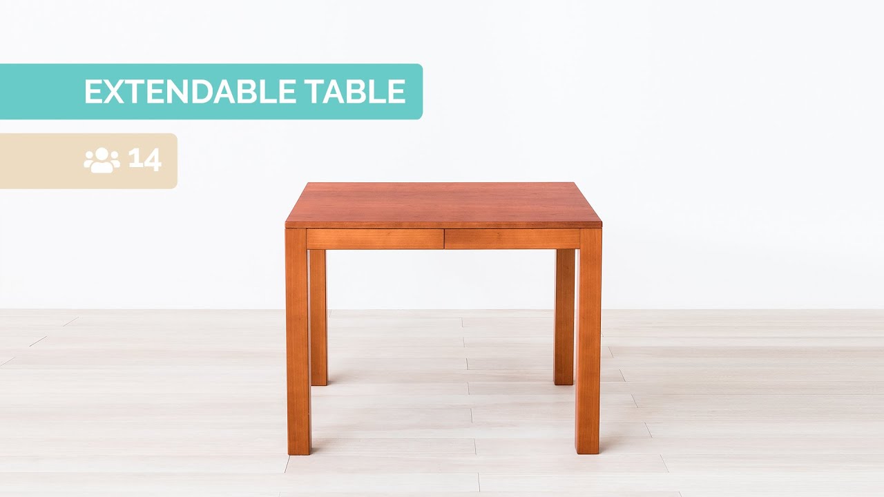 LG LESMO Extendable Modern Table The smartest dining table (2020