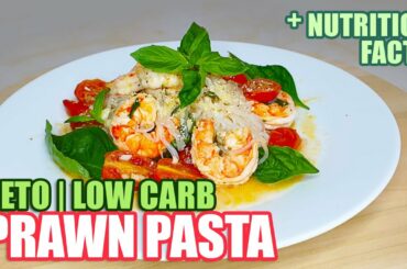 TRENDING KETO PRAWN PASTA - ITALIAN CUISINE
