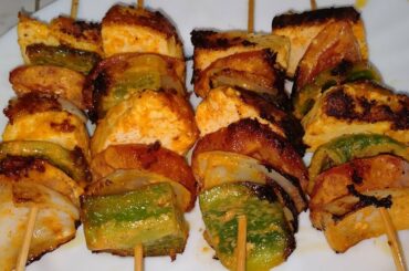 Paneer tikka recipe ਪਨੀਰ ਟਿੱਕਾ ਘਰ ਵਿੱਚ ਅਸਾਨੀ ਨਾਲ ਬਣਾਓ without microwave and oven