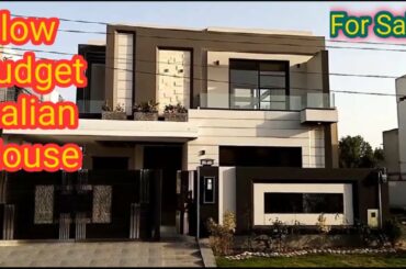 10 Marla Low Budget Italian House 🏡For Sale in Lahore , 4 Bed Room