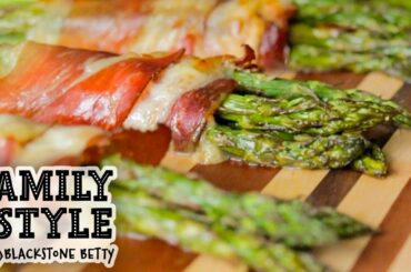 Italian Speck and Provolone Asparagus | Family Style | Blackstone Griddle