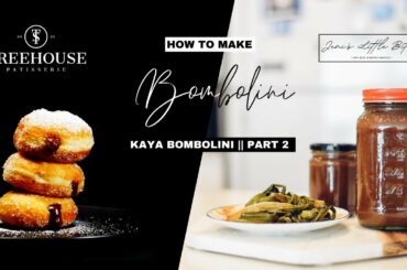 Kaya Bombolini || Part 2 || How to Make Bombolini (a.k.a Italian Doughnut)