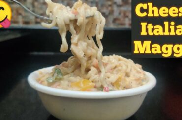 Cheesy Italian Maggie | Cheesy Italian Maggi | Lockdown Recipes
