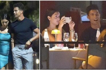 Cristiano Ronaldo And Georgina Rodriguez Dinner With Friends On Yacht