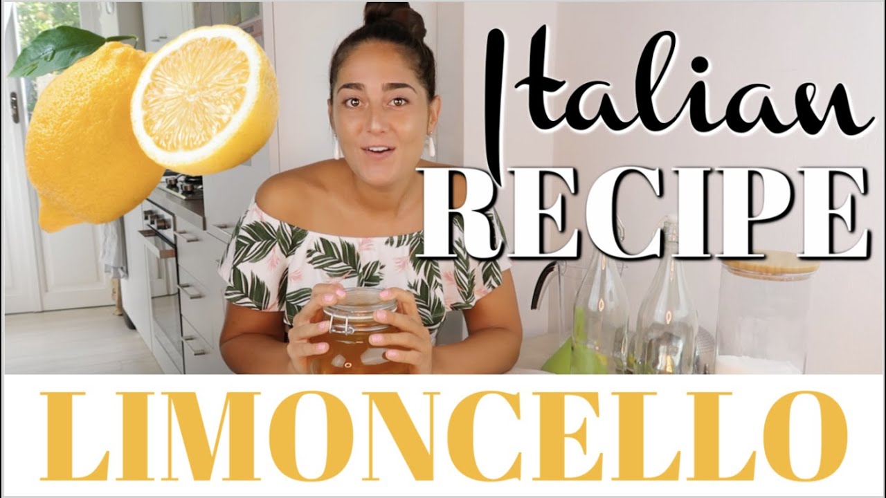 HOW TO MAKE HOMEMADE LIMONCELLO | AUTHENTIC ITALIAN RECIPE HOW TO MAKE HOMEMADE LIMONCELLO | AUTHENTIC ITALIAN RECIPE