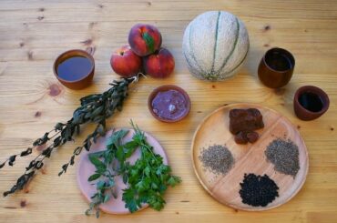 Ancient Roman Fruit Salads - Melon and Peaches