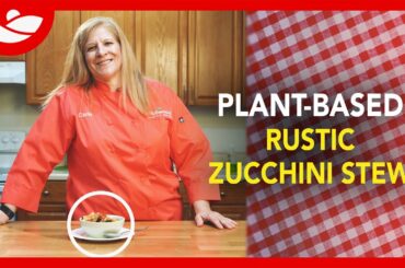 Italian Cooking Can't Get More Simple | Easy Zucchini Stew | Plant-Based Cooking