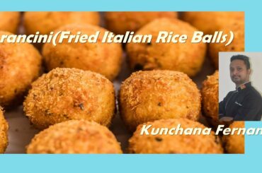 How to make Arancini.(Italian fried rice balls)