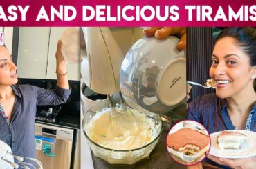 Tiramisu Recipe Tamil - Nadiya | Dessert Recipe , Italian Sweet | Tamil Actress , Celebrity Cooking